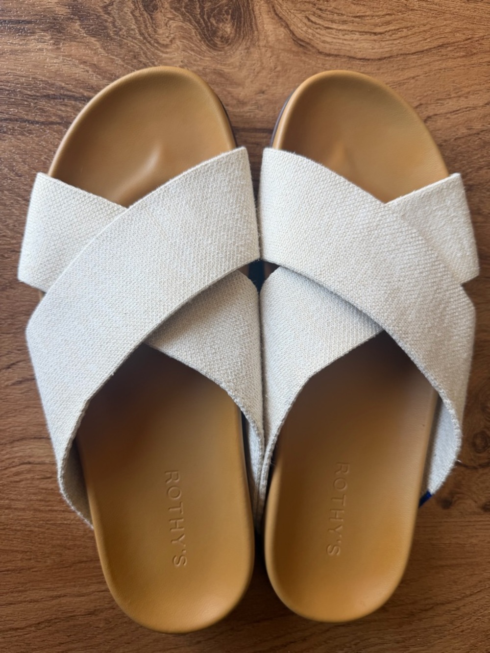 Rothy’s The Weekend Slide in Oat Size 8.5 Boho Cottage - Picture 4 of 7